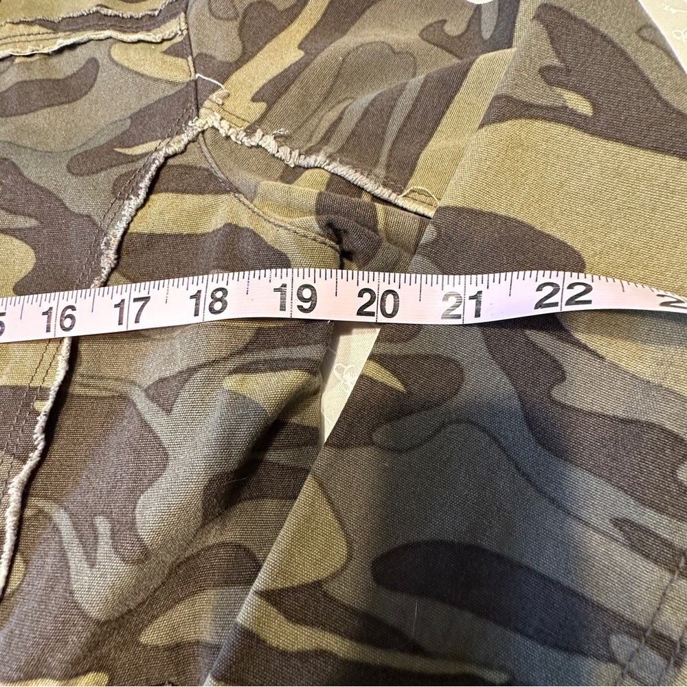 NWOT - Angel Kiss Camo Jean Jacket w/ Embroidered Back - Picture 2 of 4